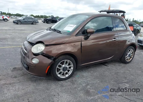 2015 Fiat 500 Pop from USA, damaged, VIN 3C3CFFAR7FT523141